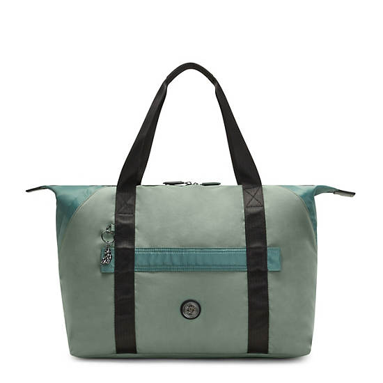 Bolso Tote Kipling Art Medium Moda Verdes | MX 1446IL